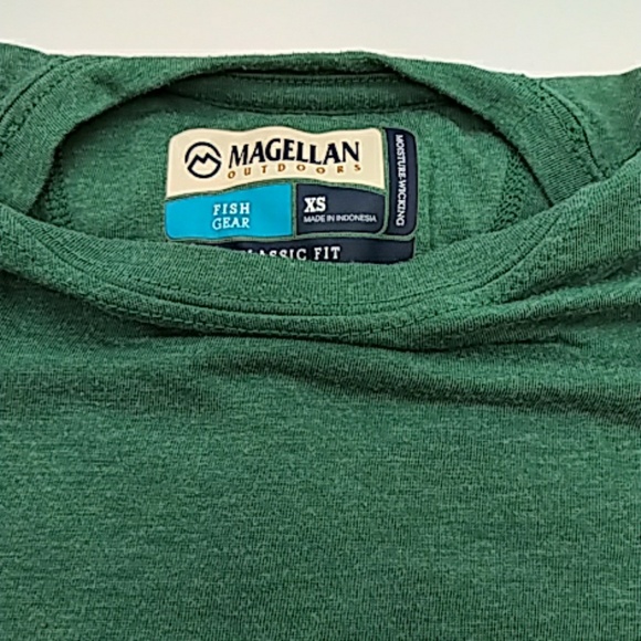 Magellan boys fitted t shirt XS hunter green - Picture 4 of 4